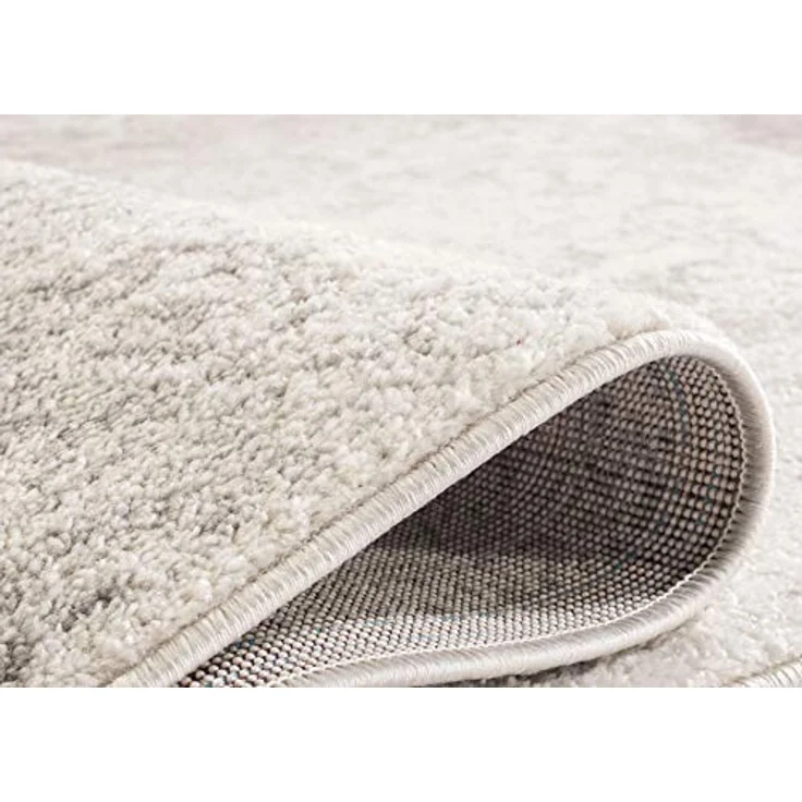 Safavieh Teppich 183x274 cm - Adirondack Collection - Transitional Design, Elfenbein & Silber, Pflegeleichte Synthetikmischung, Ideal für Wohnzimmer, Schlafzimmer, Büro | 1 cm Flor, Teppich für den Innenbereich, langlebig, kinder- und haustierfreundl... – Bild 7