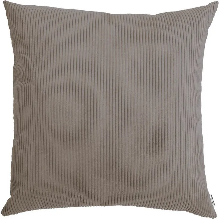 mokebo Sofakissen Das Anschmiegsame, (aus Cordstoff), auch als XXL Couchkissen, Riesenkissen oder Dekokissen in Taupe