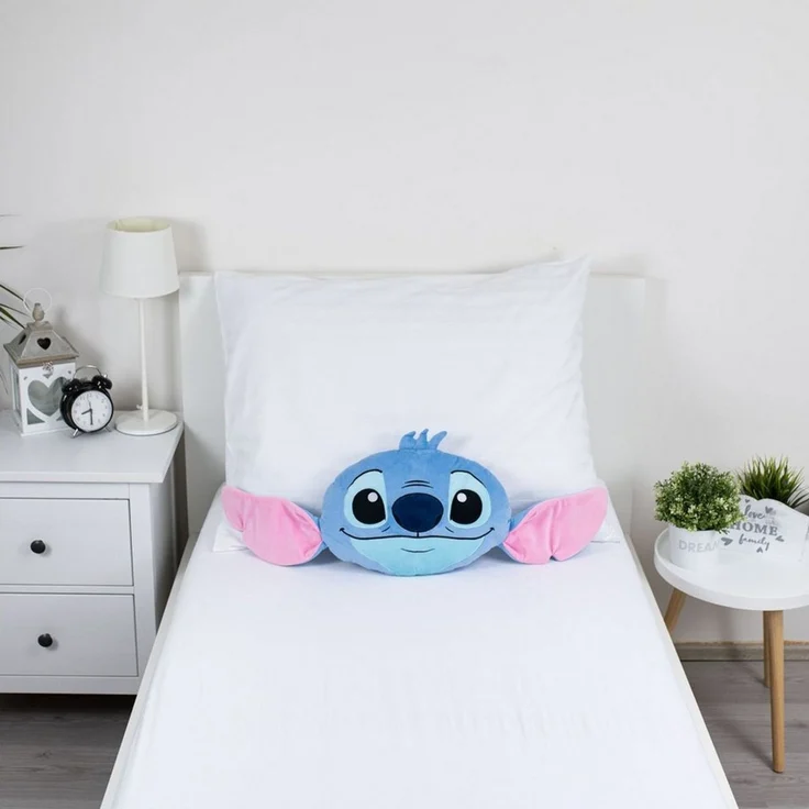 Lilo & Stitch Kissen – Angel Pink Dekokissen in 3D-Optik für Sofa & Bett – Bild 2