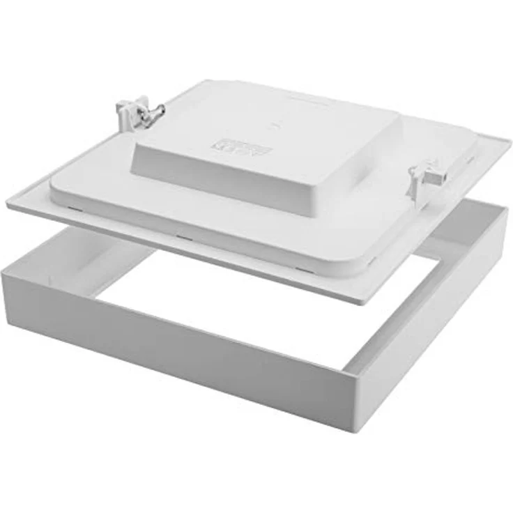 GTV LED-Downlight BOLERO GTV 0100 18W 3000K/4000K/6400K (einstellbar) 1600 lm Aufputz/Einbau-Panel – Bild 2