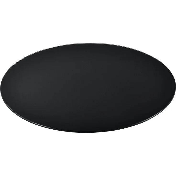 Glasplatte Ø50cm Rund Schwarz neu. haus – Bild 1