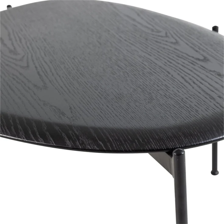 Couchtisch Kota - MDF & Holzfurnier Schwarz – Bild 7