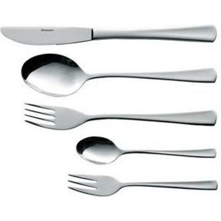 Esmeyer Kaffeelöffel Stockholm, 12er Set, Edelstahl 18 10 hochglanz-poliert, Länge: 139 mm, 2,2 mm Materialstärke beinhaltet: 12 Stück (204-048)