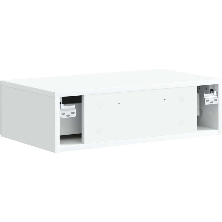vidaXL Wandmontierter Beistelltisch Weiß 59 x 34,5 x 17 cm 899335 – Bild 7