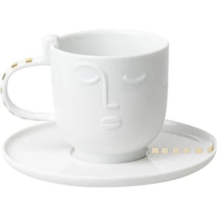 TISCHGESTALTEN. TASSE MIT UNTERTASSE. CALDA