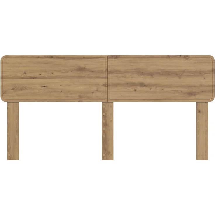 vidaXL Kopfteil Artisan-Eiche Holzwerkstoff 90 x 203 x 3 cm Braun (Art-Nr 888505) – Bild 4