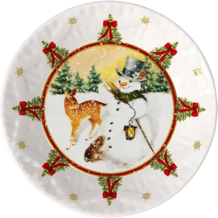 Villeroy & Boch Toy's Fantasy Schale klein Schneemann mit Tieren – Bild 2