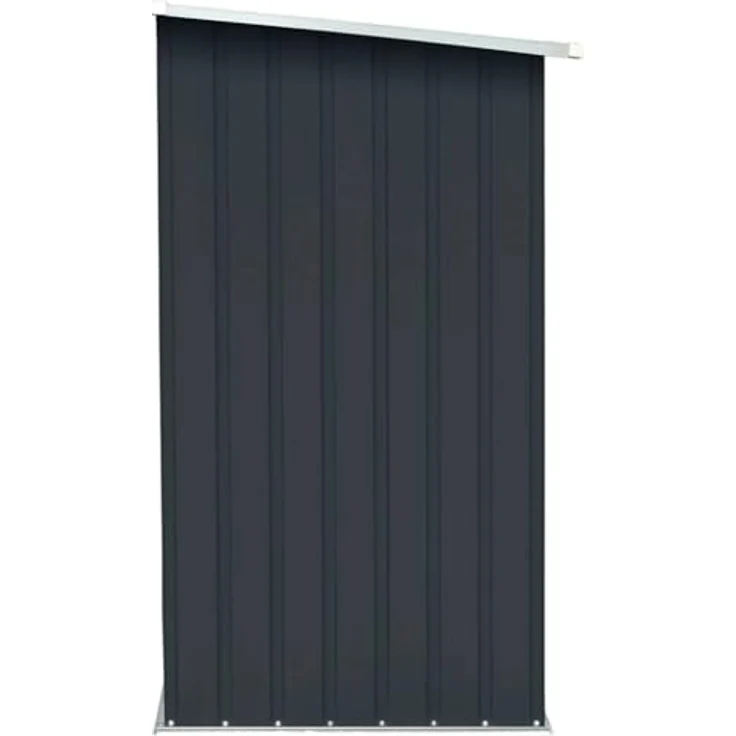 vidaXL Brennholzlager Verzinkter Stahl 163 x 83 x 154 cm Anthrazit 47091 – Bild 6