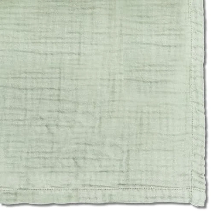 Sleezzz® Musselin Decke grün 150 x 200 cm – Bild 5