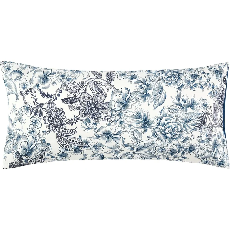 Bettwäsche Kissenbezug Bassetti Mako Satin Capodimonte B1 blau 40x80 – Bild 3
