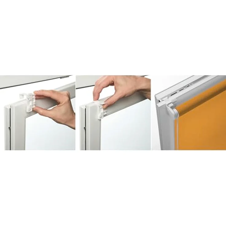 Gardinia Easyfix Rollo Uni, Orange, 150x45 cm – Bild 7