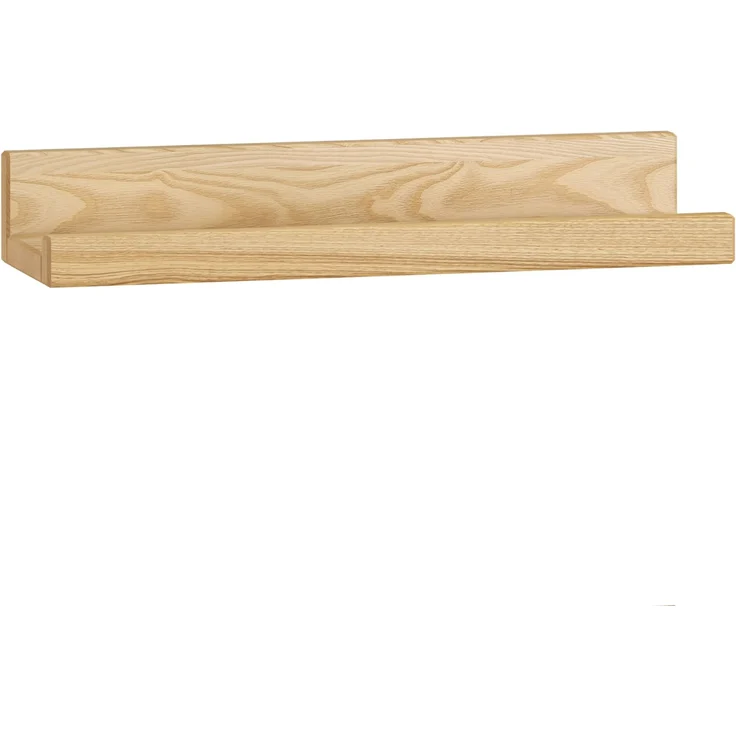 Wandregal Wandablage Esche lackiert in optionaler Breite V-90.83-50 – Bild 3