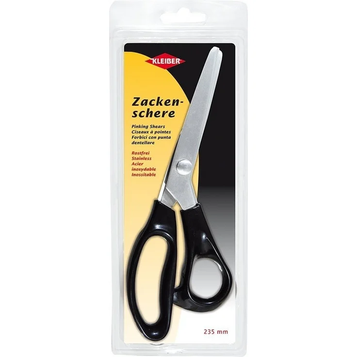 KLEIBER Universalschere Profi Zackenschere aus Edelstahl, 23,5 cm – Bild 2