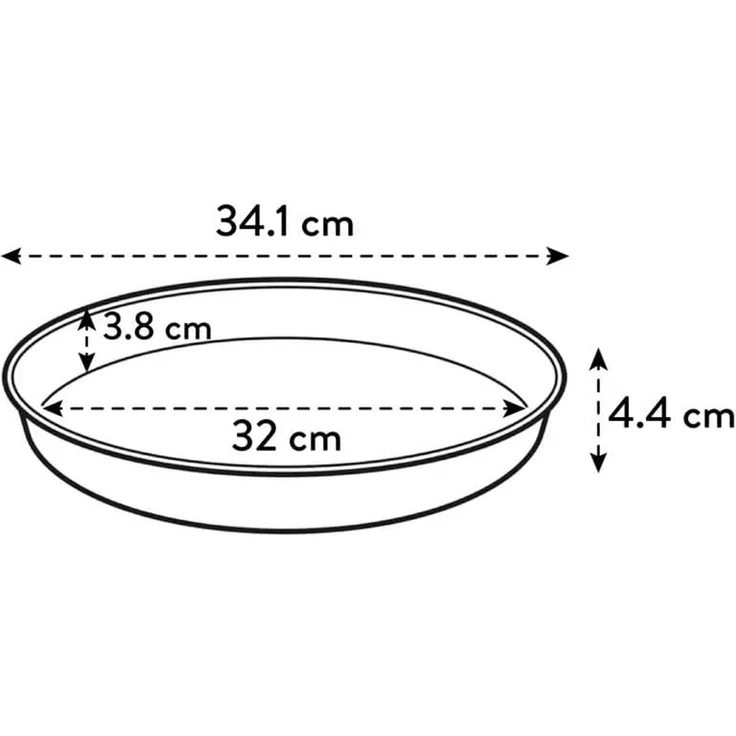 Elho Untersetzer Loft Urban Ø 34 cm terra – Bild 3