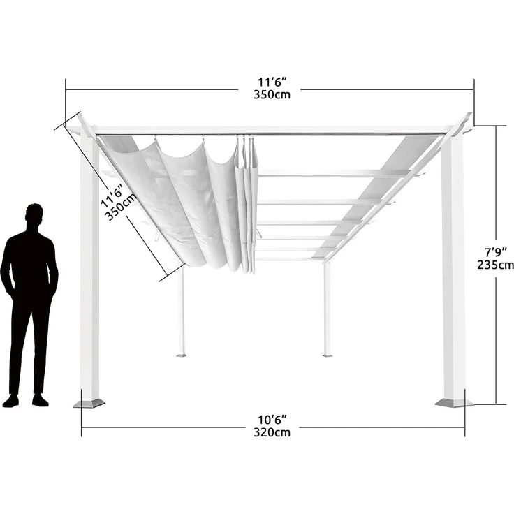 Paragon Outdoor Aluminium Pergola Florida 1111 | – Bild 3