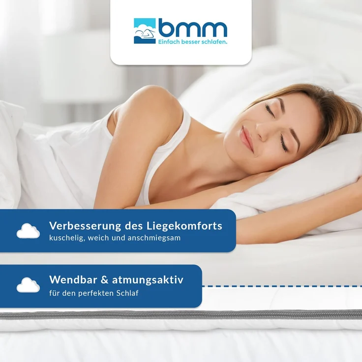 BMM Topper Klassik BASIC 90 x 200 cm – Bild 4