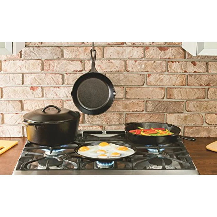 Lodge L2SP3 pre-seasoned Cast-Iron Serving Pot, 2-quart by Lodge – Bild 5