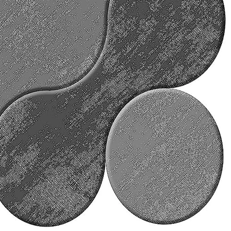 Badteppich-Set, 2-teilig, Grautöne – Bild 5