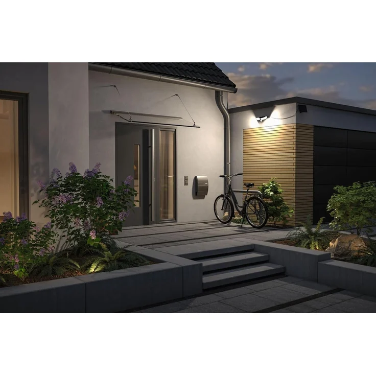 Paulmann 94610 Solar LED Wandfluter Sonlig 2-flammig IP65 3000K Bewegungsmelder – Bild 10