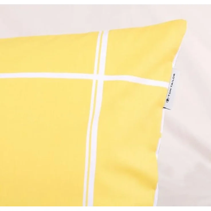 TOM TAILOR HOME Bettwäsche LARGE CHECK in Gr. 135x200cm oder 155x220cm, Renforcé, 2 teilig, new bedroom, gewebtes Label – Bild 5