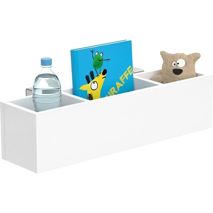 Kinderbettregal Weiß 60 x 15 cm Vitalispa – Bild 7