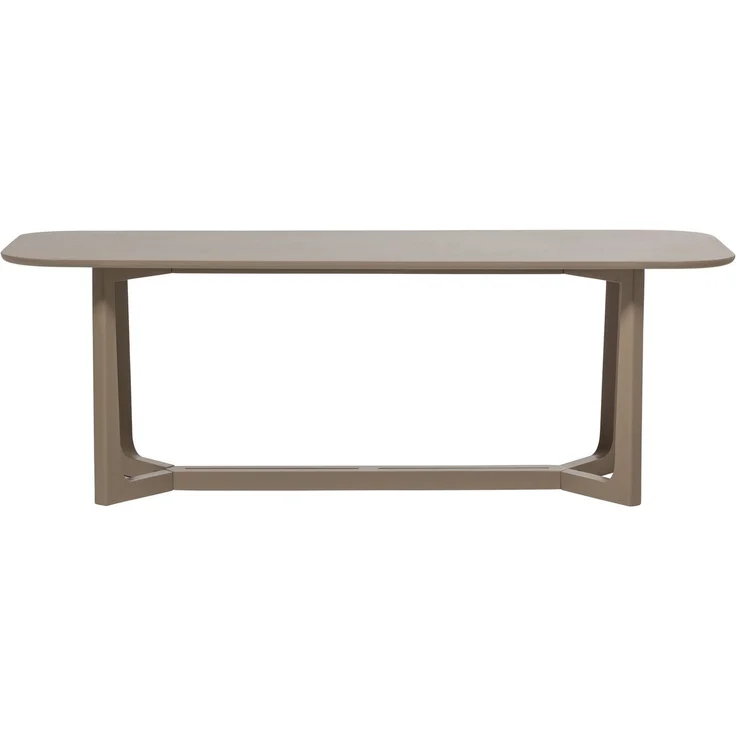 Esstisch aus Mangoholz, modern mit geradem Gestell, braun, für 6–8 Personen, 240 x 90 cm – Bild 3