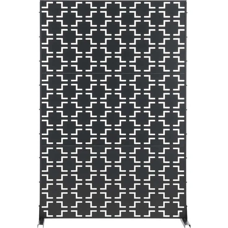 [casa. pro] 'Basciano' Trennwand, Stahl schwarz, 40 x 120 x 180 cm – Bild 5