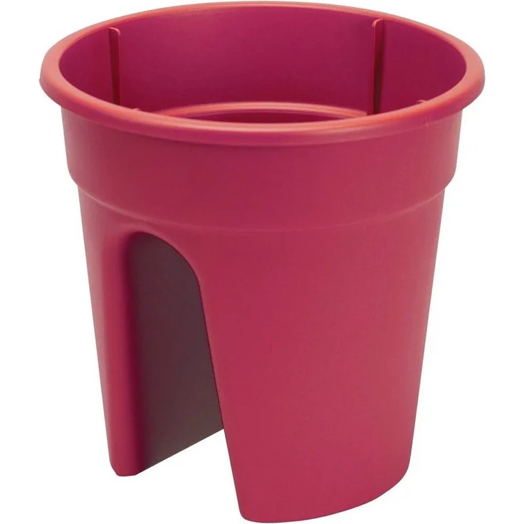Flowerclip Blumentöpfe, 3er Set, grau