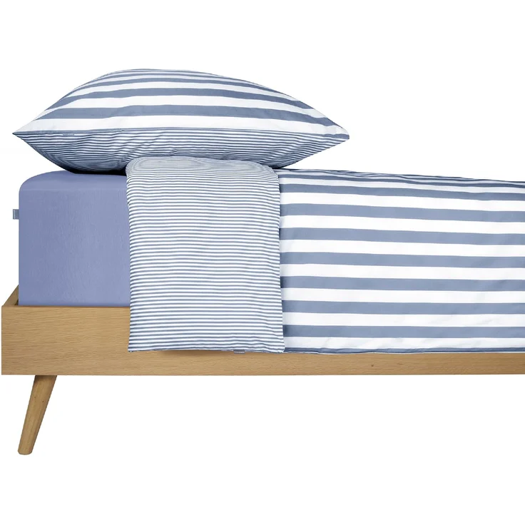 Schiesser Spannbettlaken Elli - 97/3 - 150 x 200 cm - Lavendel – Bild 3