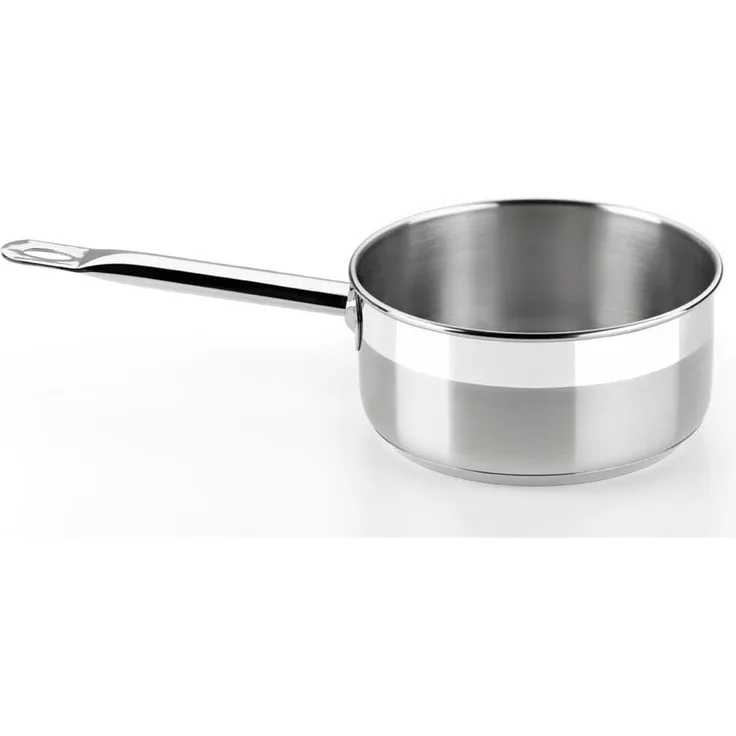 Kasserolle BRA PROFESIONAL Edelstahl Ø 12 cm Grau Silberfarben 500 ml