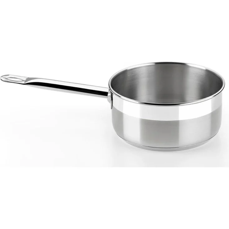 Kasserolle BRA PROFESIONAL Edelstahl Ø 12 cm Grau Silberfarben 500 ml – Bild 1