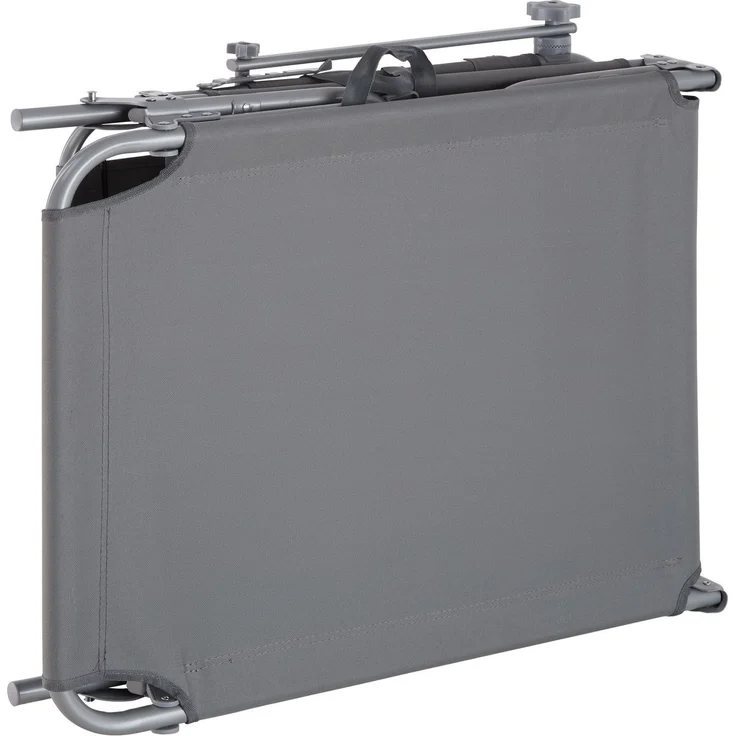 tectake Gartenliege Sonnenliege 4-stufig mit Kopfpolster, 1, 1 St, 1tlg, klappbar – Bild 6