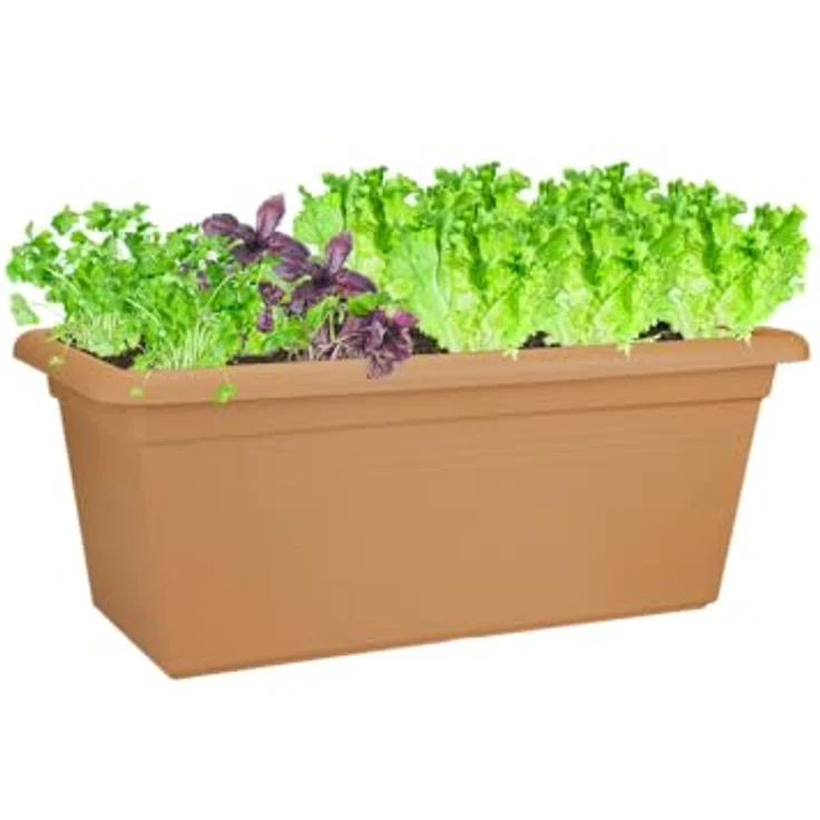 Elho Pflanztopf Green Basics Garden XXL tonrot 100 cm – Bild 10
