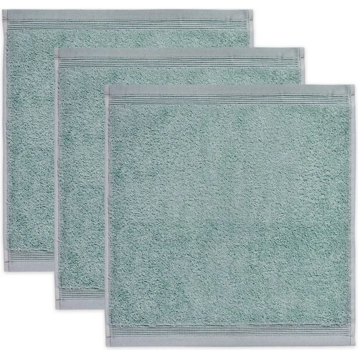 Möve Superwuschel Seiftuch 30x30 cm aus 100% Baumwolle, Tea 3er Set – Bild 4