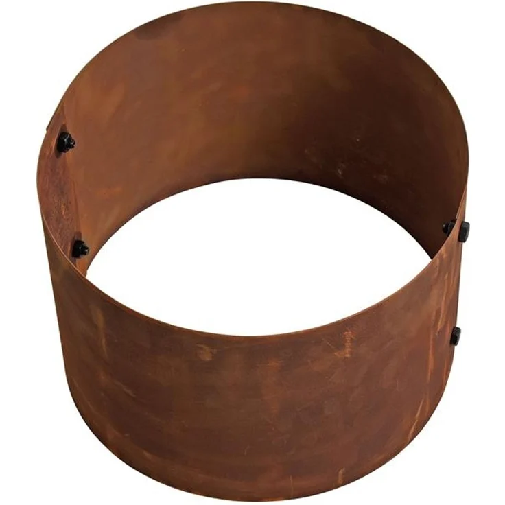 Pflanzring Metallring Stahl Hochbeet 40 cm Pflanzgefäß Pflanzkübel Rost Ring – Bild 3