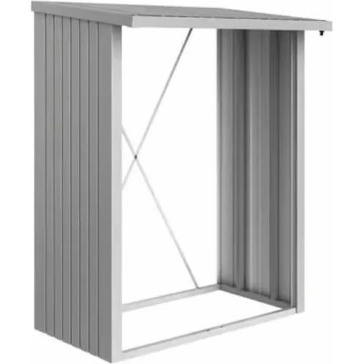 Biohort Holzlager WoodStock Gr. 150 lieferbar in 3 Farben silber-metallic