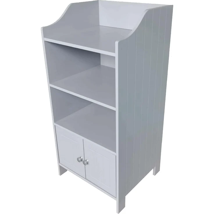 HTI-Line Midischrank Badezimmerschrank Sarah 1 (Stück, 1-St, 1x Badezimmerschrank, ohne Dekoration) Beistellschrank Mehrzweckschrank Kommode – Bild 5