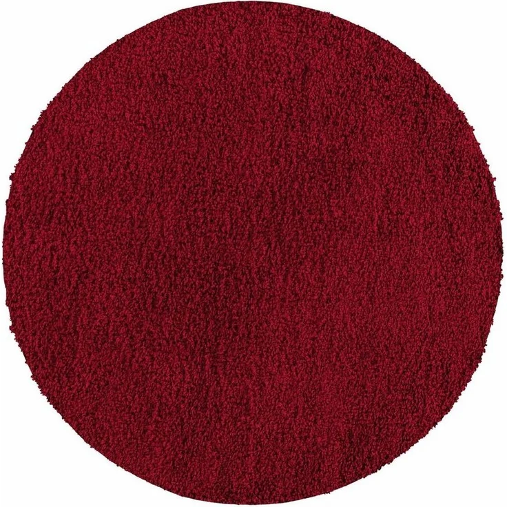 Teppium Teppich Unicolor - Einfarbig, Rechteckig, Höhe: 30 mm, Einfarbig Shaggy Teppich Wohnzimmer Langflor versch. farben und größen – Bild 1