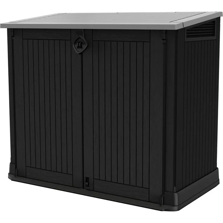 Keter Mülltonnenbox Keter 17210428 Store It Out MIDI 880 Liter Universalbox für Mülltonnen