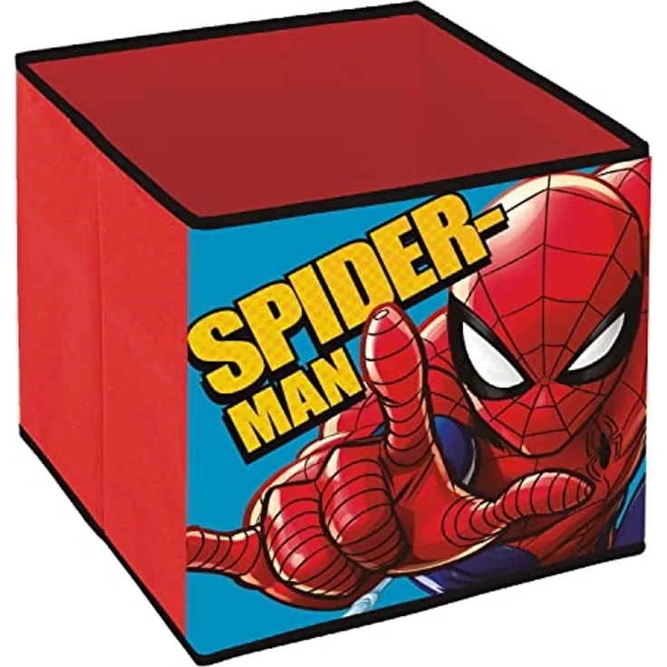 Spiderman Aufbewahrungsbox Spiderman Spielzeuglagerung 31×31×31 cm
