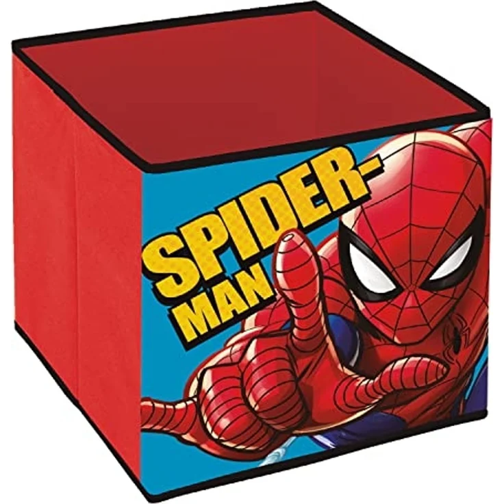 Spiderman Aufbewahrungsbox Spiderman Spielzeuglagerung 31×31×31 cm – Bild 1