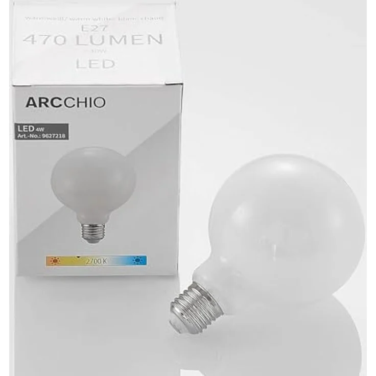Arcchio LED-Leuchtmittel E27 4W LED, E27, warmweiß – Bild 4