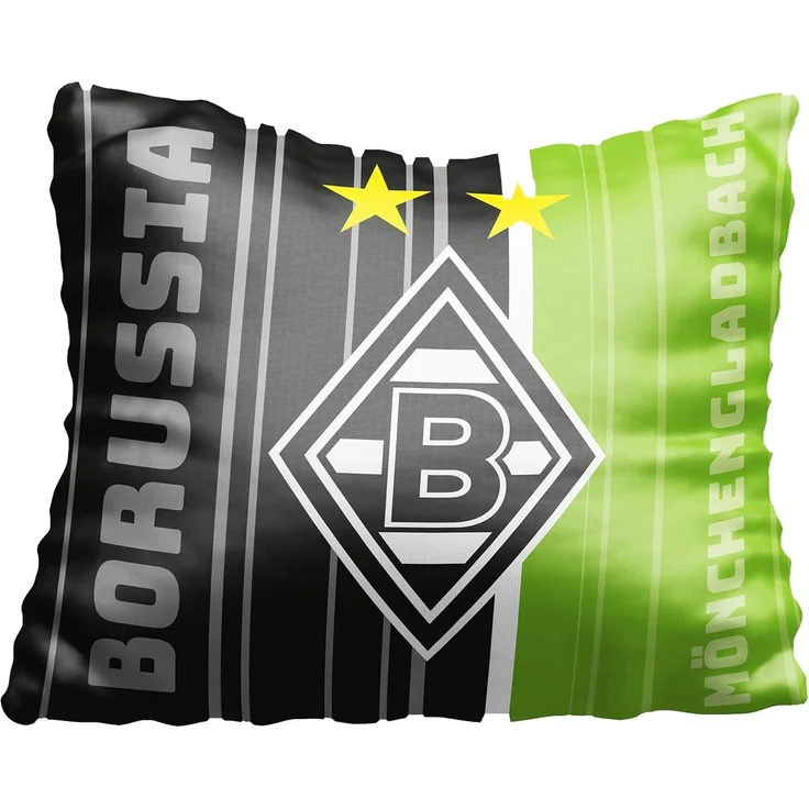 BERONAGE Dekokissen Borussia Mönchengladbach Die Fohlen Elf 40 x 40 Fußballkissen – Bild 5