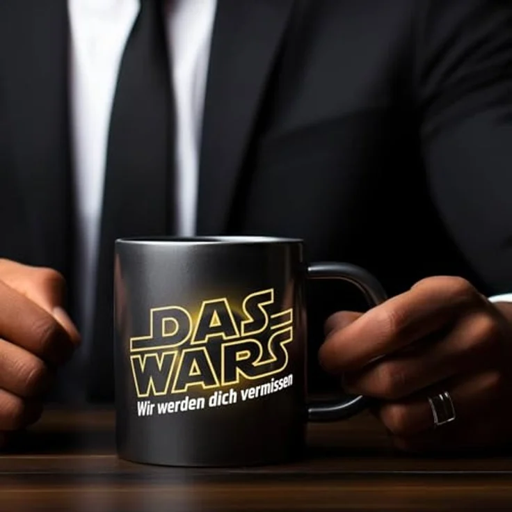 speecheese Tasse DAS WARS - Wir werden dich vermissen Kaffeebecher – Bild 5