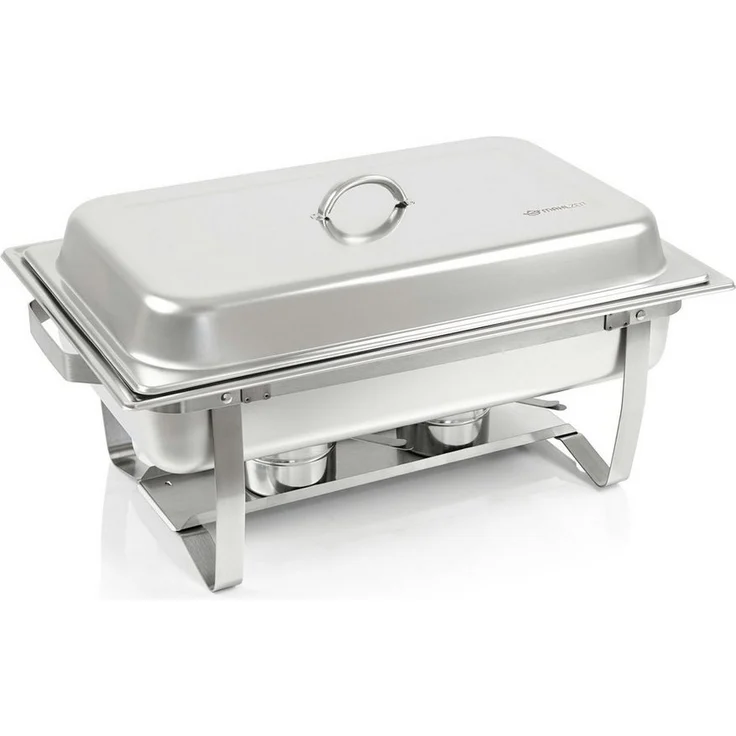 Mahlzeit Speisenwärmer Chafing dish "Nancy" mit 1x 1/2 + 2x 1/4 GN Warmhaltebehälter – Bild 1