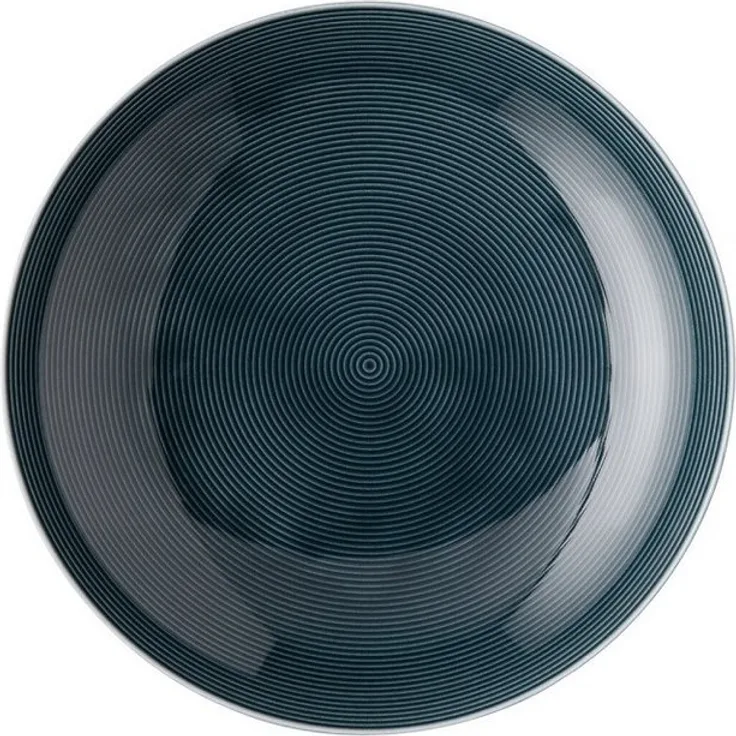 Thomas Loft by Rosenthal Suppenteller, Teller, Schale, Porzellan, Night Blue, 24 cm, 11900-401916-10324