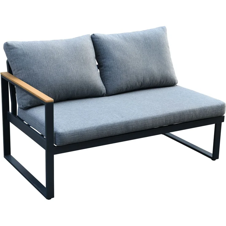 Gardissimo TONY Alu Ecklounge Gartenmöbel Sitzgruppe Holzoptik Nonwood – Bild 10