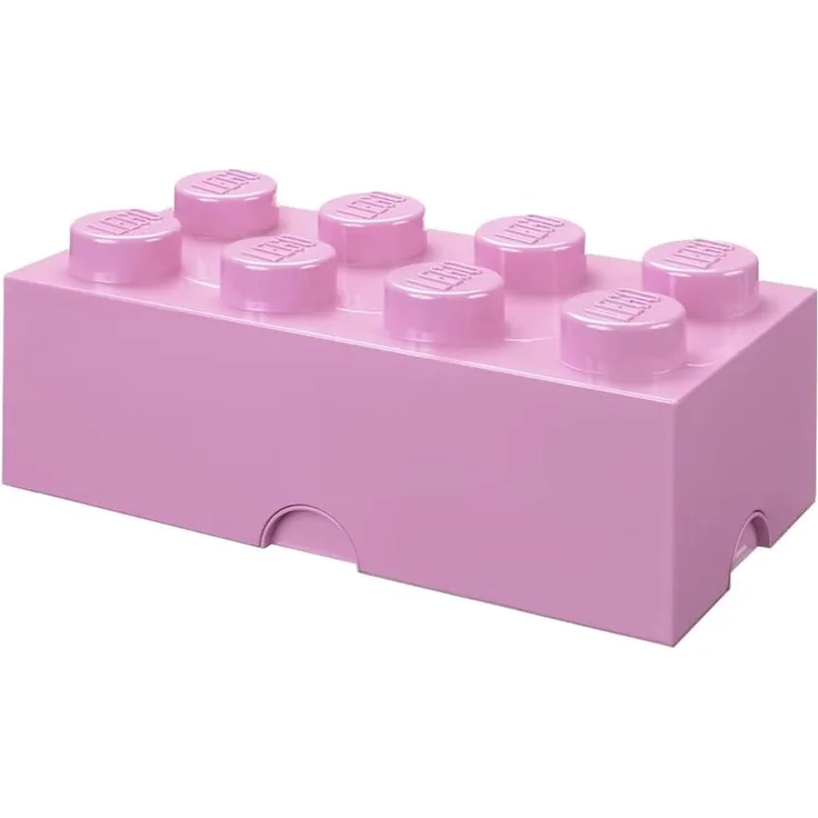 Lego 'Storage Brick 8' Aufbewahrungsbox rosa