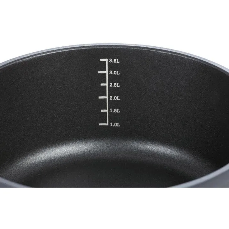 GSW Bratentopf Profi-Black-Star, Stahl-Emaille (1-tlg), Induktion