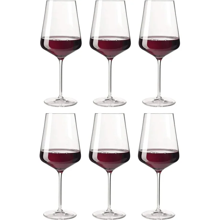 Leonardo PUCCINI Rotweinglas Bordeauxglas 750 ml 6er Set